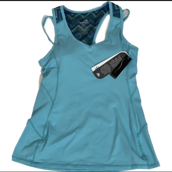 Kyodan activewear top with built in bra  size M - Picture 5 of 5